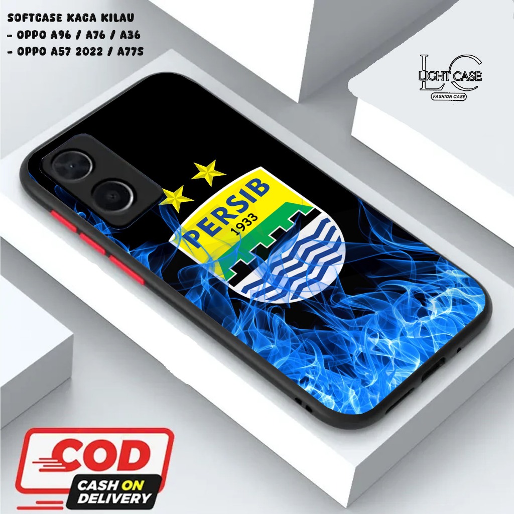 LIGHT CASE SOFTCASE GLOSSY (KACA KILAU) OPPO A96 / A76 / A36 || OPPO A57 2022 / A77S dan ALL TYPE SM