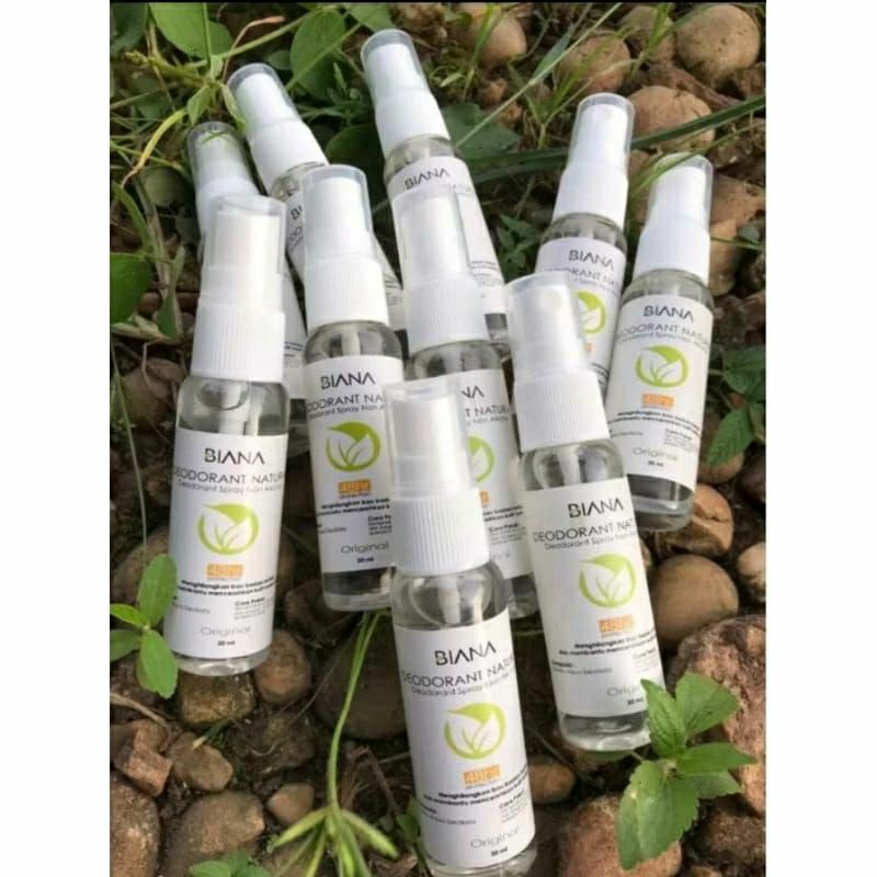 BIANA Natural Deodorant spray Tawas alami 100ml