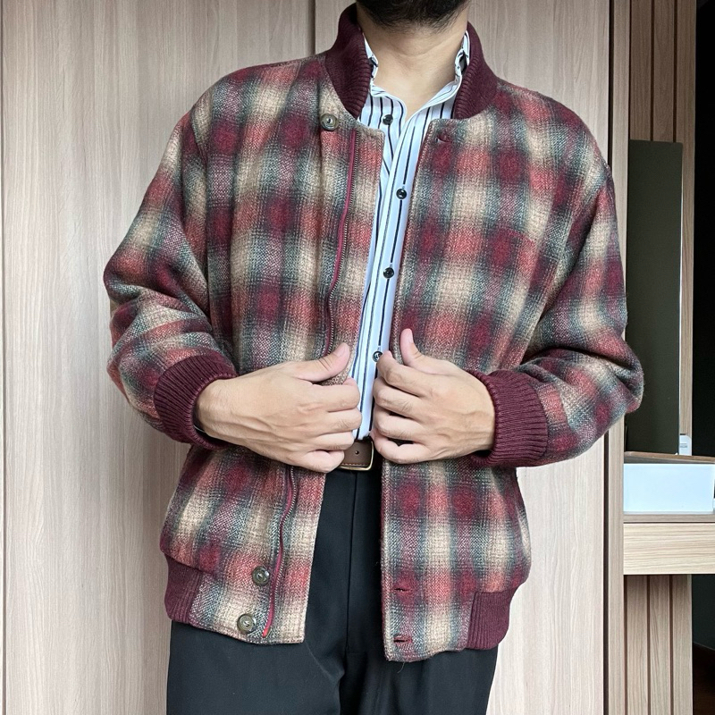 Wool Tartan Vintage Jacket by Ventura