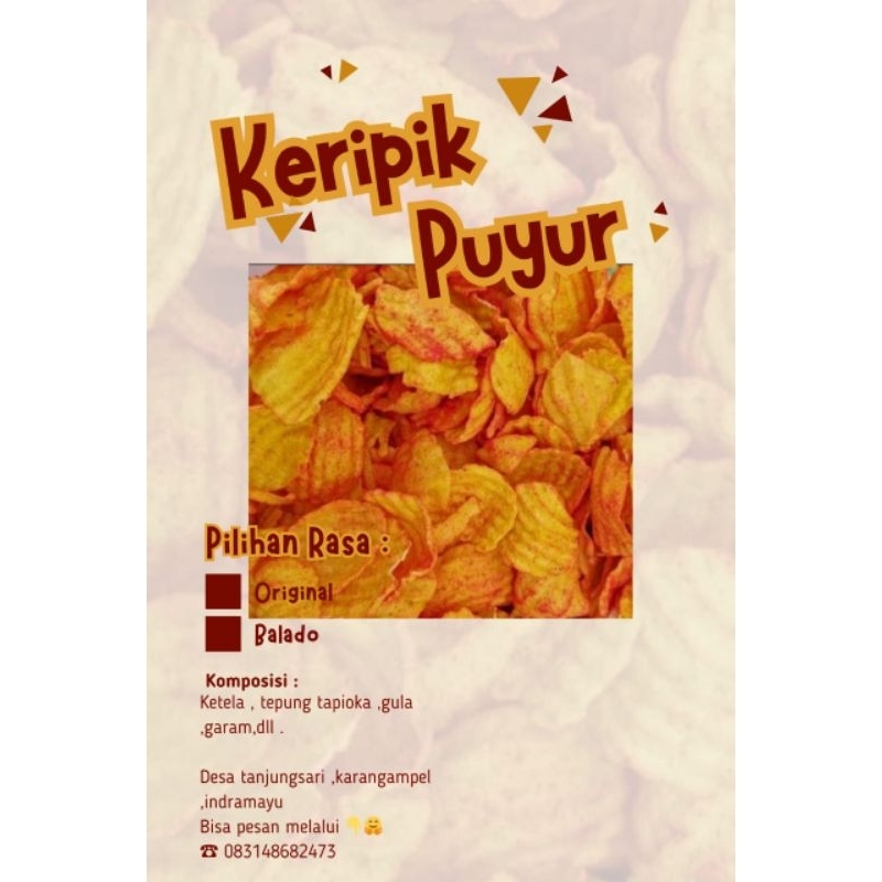 

keripik puyur
