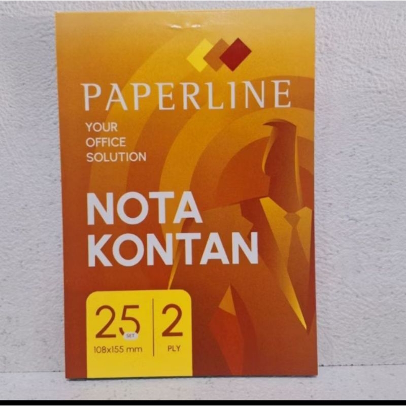 

Nota kontan 2ply merk paperline / harga per PCS