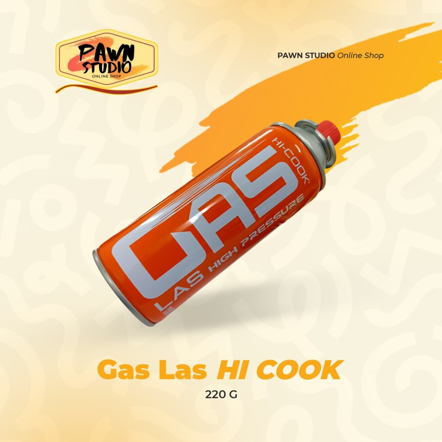 Tabung Gas Las Portable / Tabung Gas Las HI COOK 220 gram