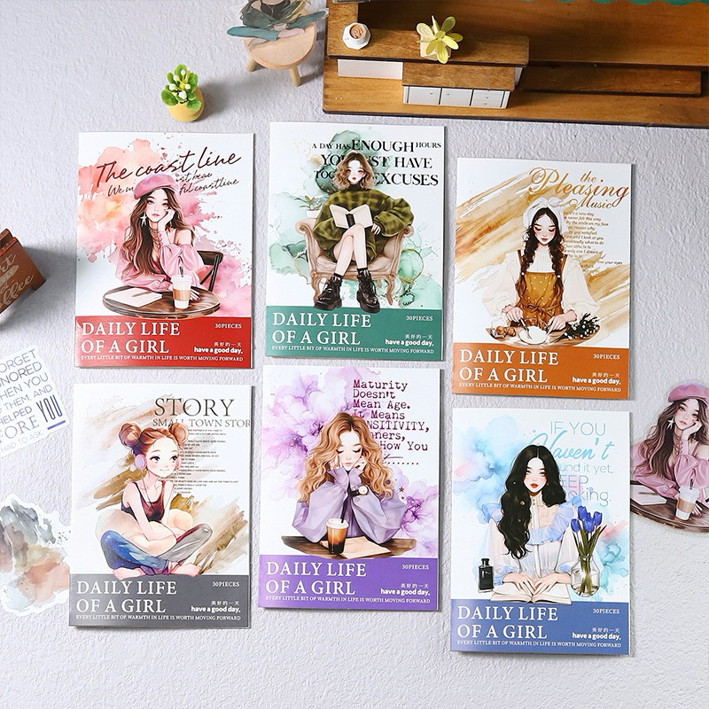 

(3DC) sticker transparan wanita cantik splash tulisan word ink spot beautiful girl woman