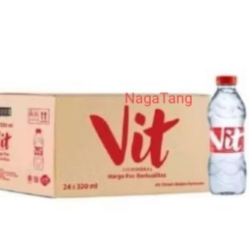 

VIT AIR MINERAL 330ML 1 KARTON ISI 24 BOTOL