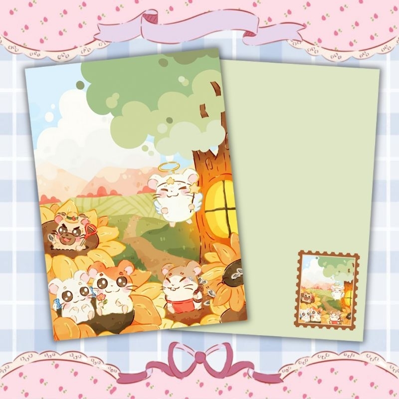 

Blossomb - Thankyou card | Postcard | Art print