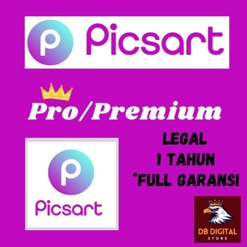 PicsArt Premium 1 tahun for IOS ANDROID