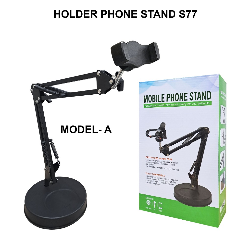 NEW ARRIVAL MULTIFUNCTIONAL STAND HOLDER HP MEJA S77-A STAND HP MEJA FAHRENHEIT HOLDER HP LAZYPOD
