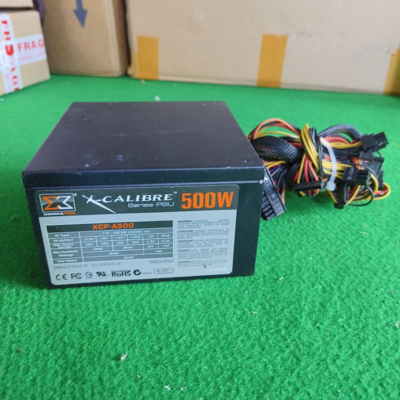 PSU GAMING XIGMATEK 500W RUSAK