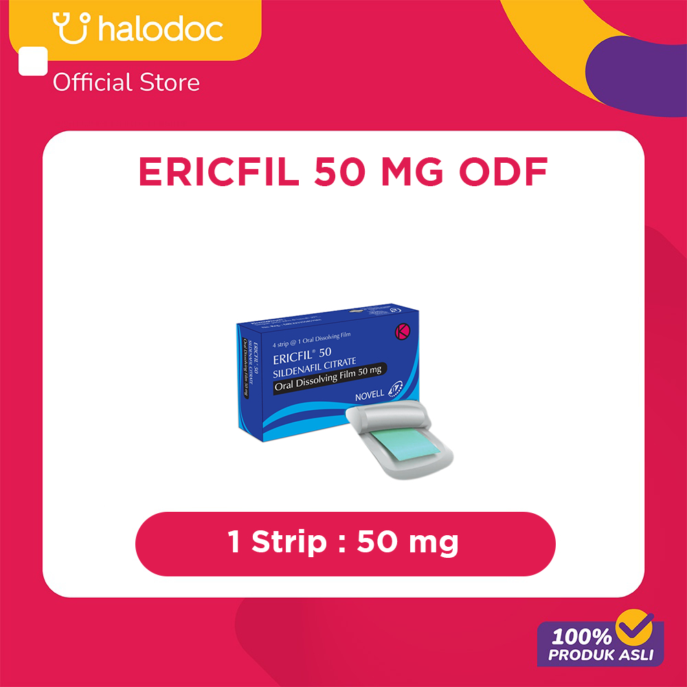 Ericfil 50 Mg Odf