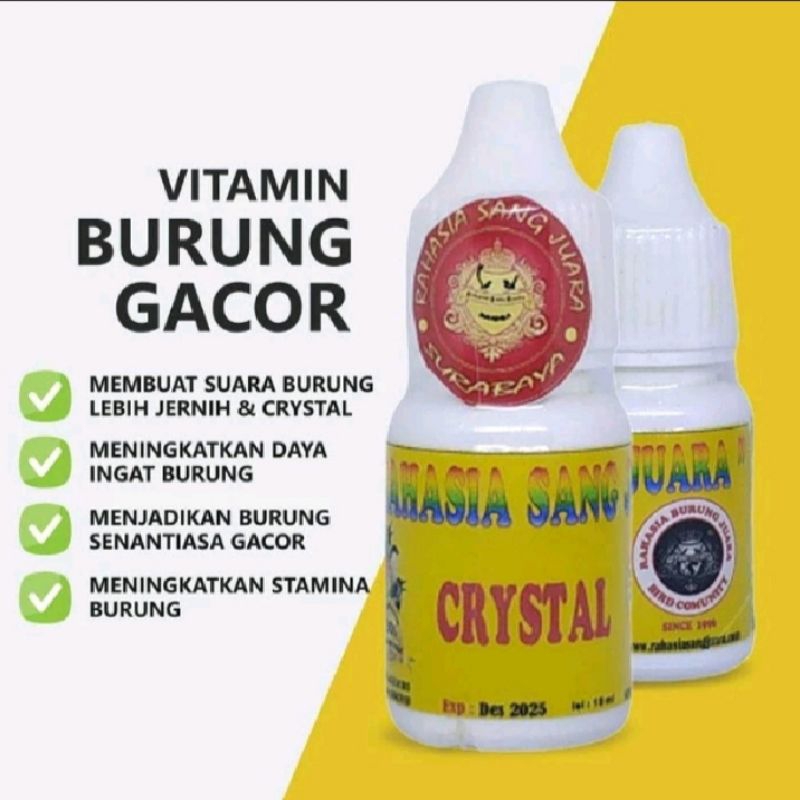 Crystal rsj vitamin burung gacor