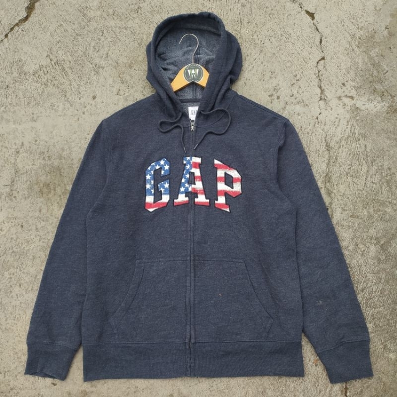 ZIP HOODIE GAP NAVY USA / ZH GAP NAVY USA