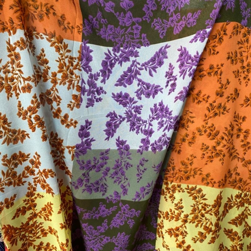 Kain Chiffon Ceruti | Kain Chiffon Premium | Kain Ceruti Motif | Kain Motif Premium