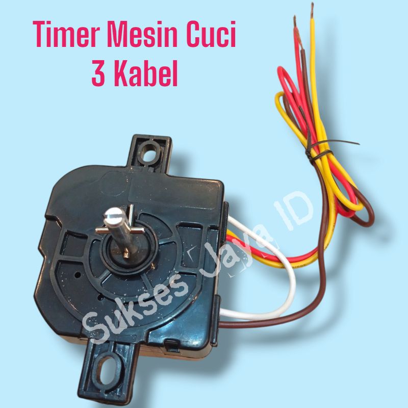Timer Mesin Cuci 2 Tabung 3 Kabel Multi Timer Pencuci 3 kabel