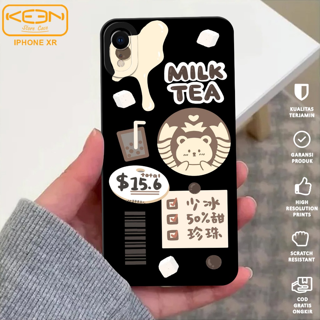 Case Iphone XR - Casing Hp Iphone XR Motif Starbucks - Softcase Iphone XR - Softcase Hp Iphone XR - 