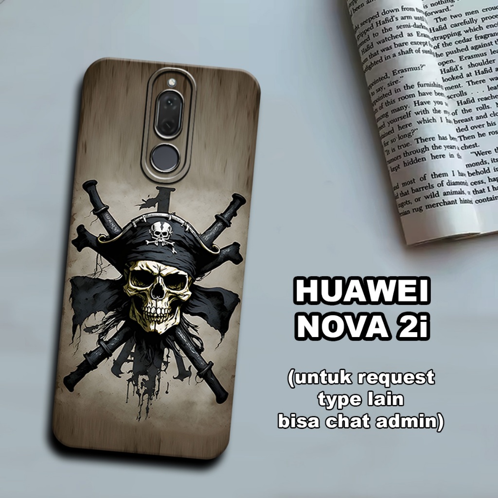 CC17/ Softcase karet lentur untuk huawei nova 2i/Motif cowok/case huawei nova 2i/kesing huawei nova 