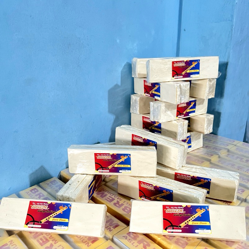 

Paket Usaha Brem Suling Gading Polos | 10pcs | Isi 3 biji | Oleh Oleh Khas Madiun