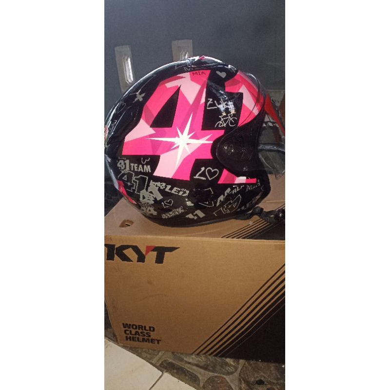 KYT KYOTO REPAINT ESPARGARO BLACK
