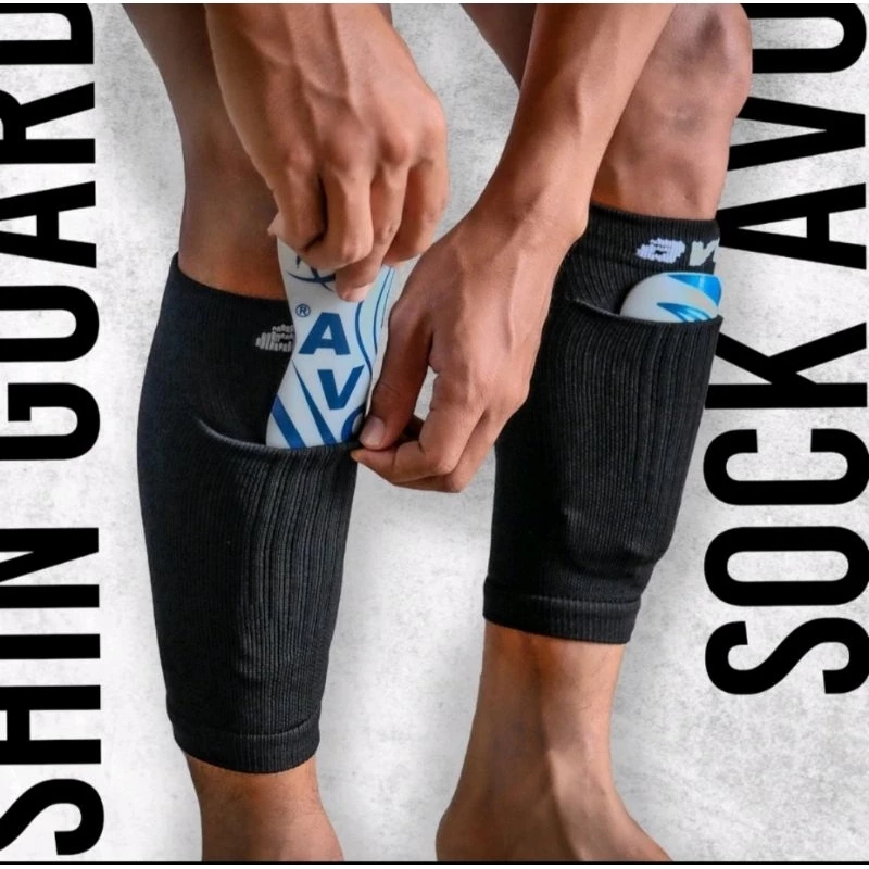 Kaos Kaki Sambung Avo Shinguard / Deker Sambung Avo Futsal Sepakbola