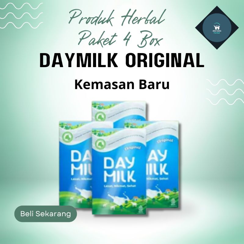 

Paket 4 Kotak Susu Kambing Daymilk Original Atasi Pernafasan & Persendian Bisa COD 800gr Bandung