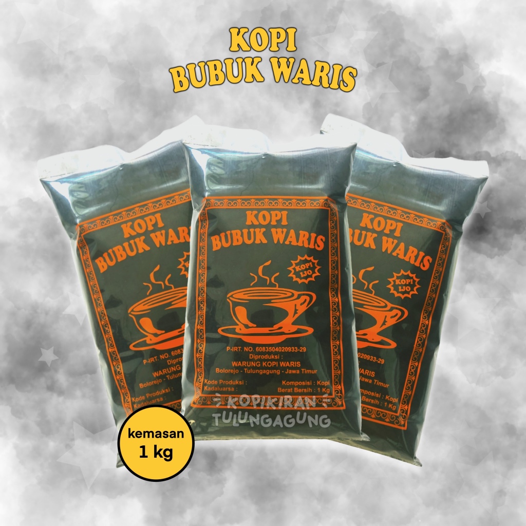 

kopi ijo bubuk waris cethe khas tulungagung 1 kg
