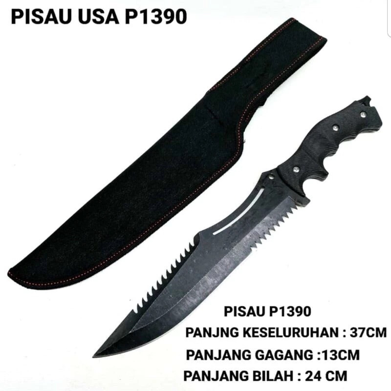 pisau survival outdoor P1390-P1392 USA