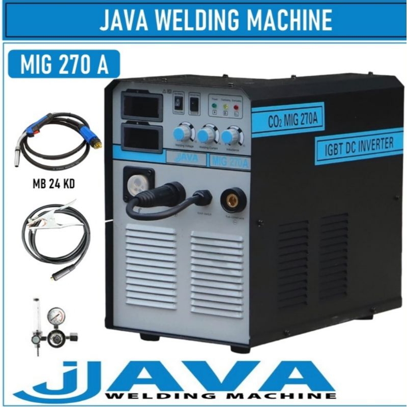 MESIN LAS MIG 270 A IGBT JAVA WELDING Bergaransi Resmi
