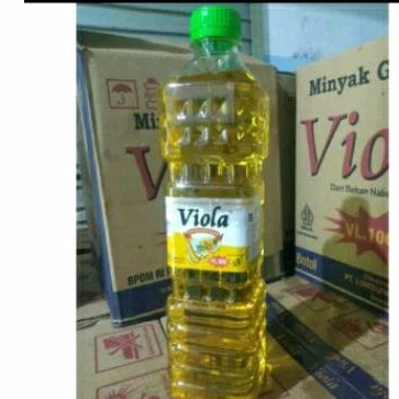 

Minyak goreng viola VL900 1 dus isi 12 botol