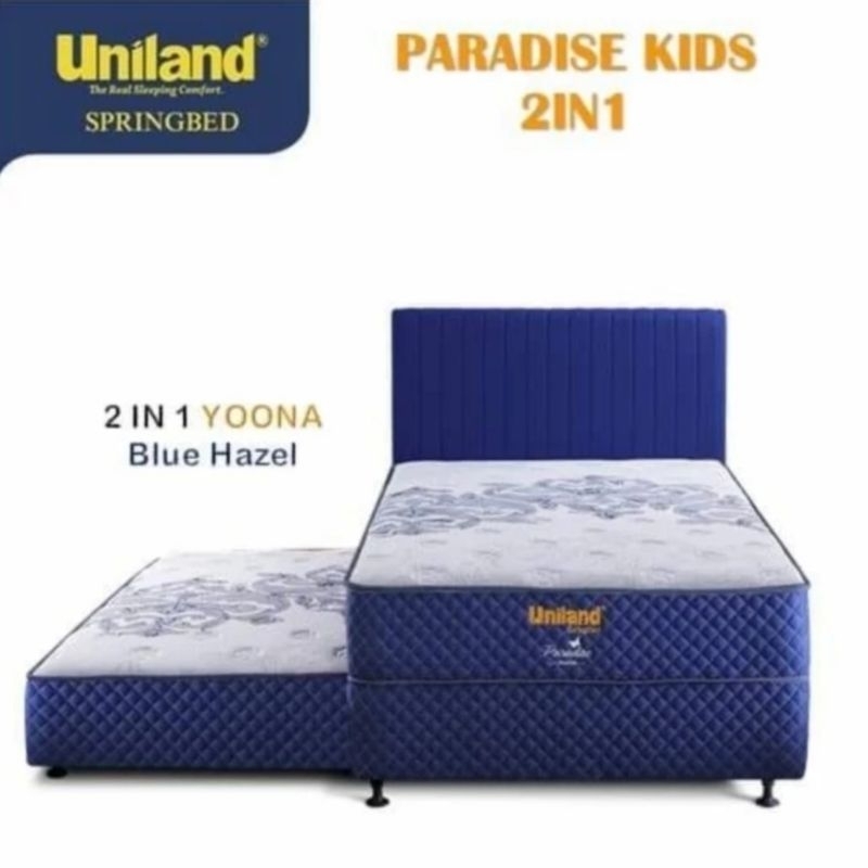 Springbed  2in1 Uniland / Springbed anak 90x200cm plus sandaran