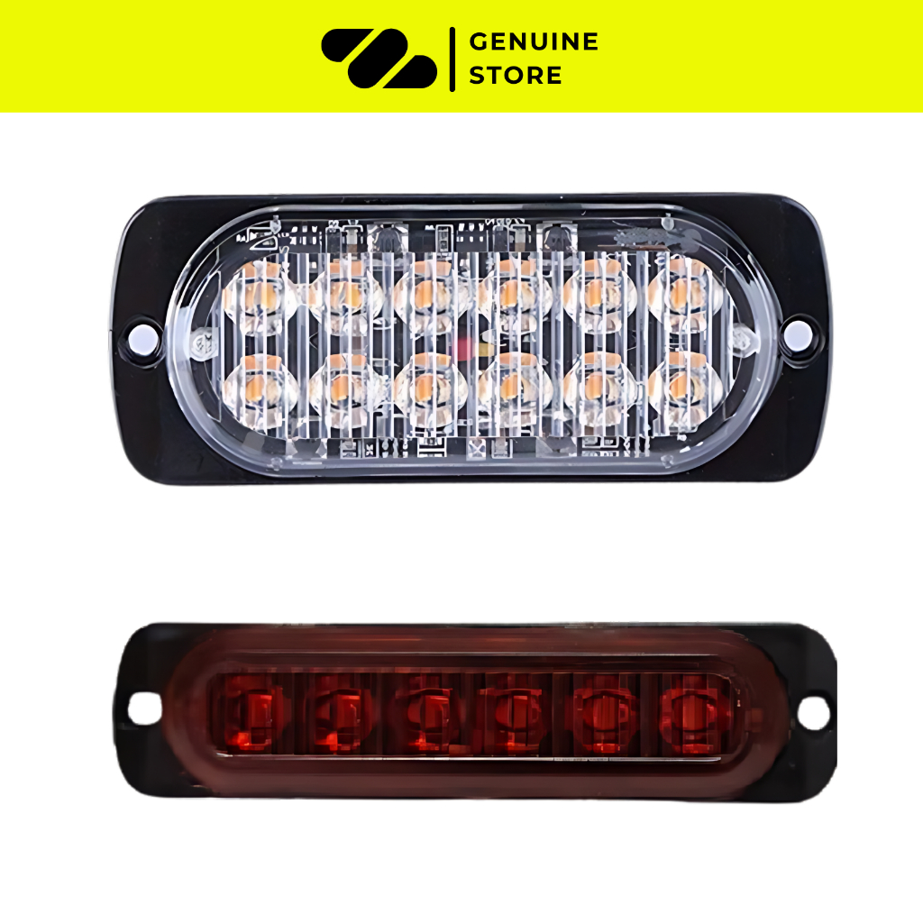 Lampu LED Truk Mobil Motor Samping 12 LED