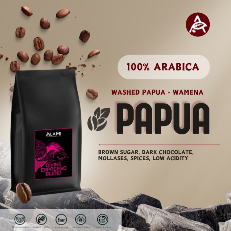 

100% ARABICA - WASHED PAPUA WAMENA