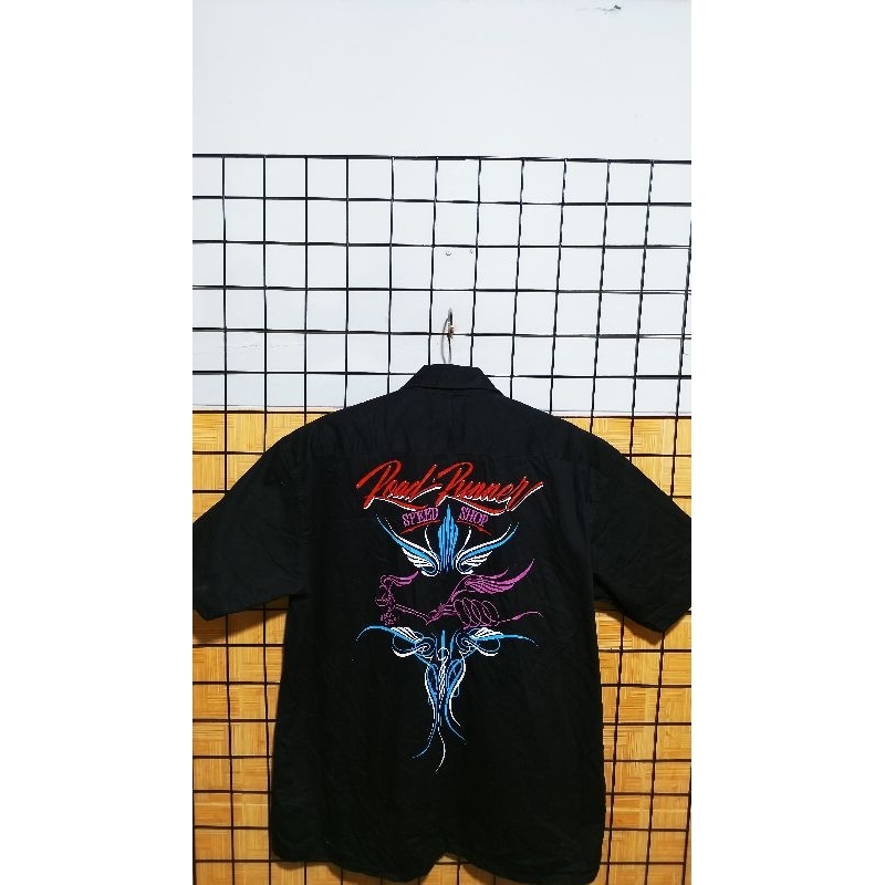 Kemeja Workshirt Sugarcane Pendek Second Original