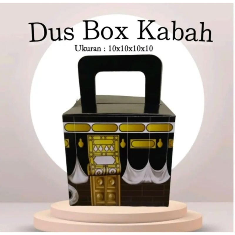 

Dus Box Kabah 50 Pcs | Kardus Kabah | Gift From Haji Dan Umroh