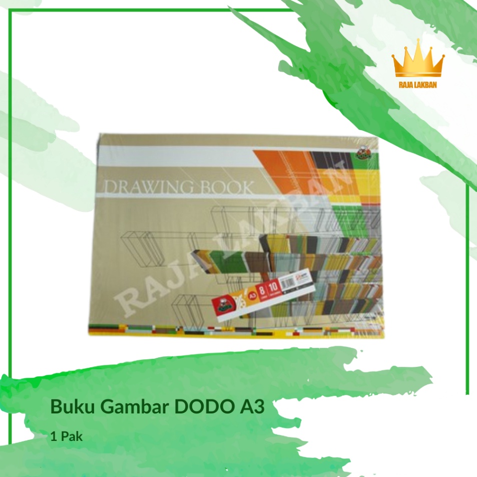 

Borong Buruan Buku Gambar DODO A3 1 Pak TERMURAH