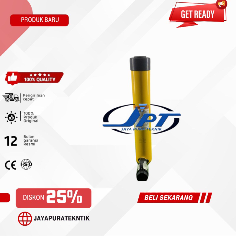 Hydraulic Cylinder 10 Ton 257mm RC-1010 BARTON Hidrolik Jack 10T