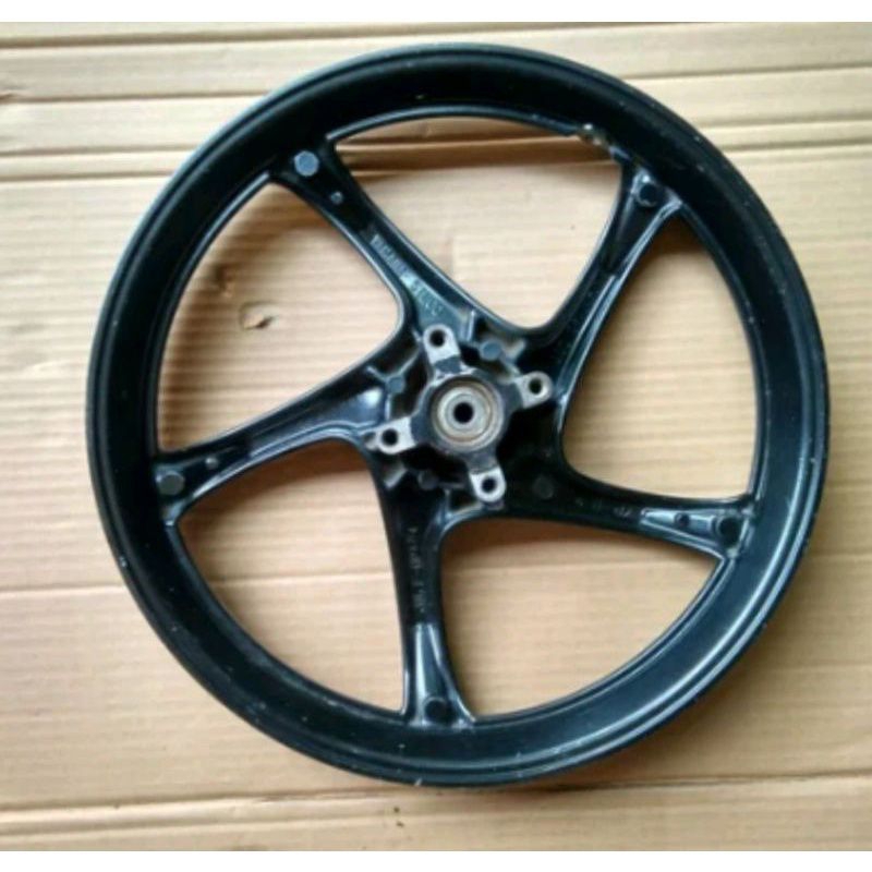 VELEK VELG DEPAN MIO LAMA FINO KARBU ORIGINAL