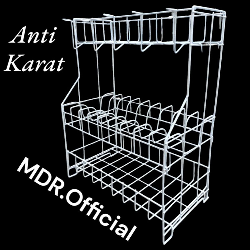 Rak Piring Mini RPL 03 Rak Wastafel Rak Dapur Serbaguna