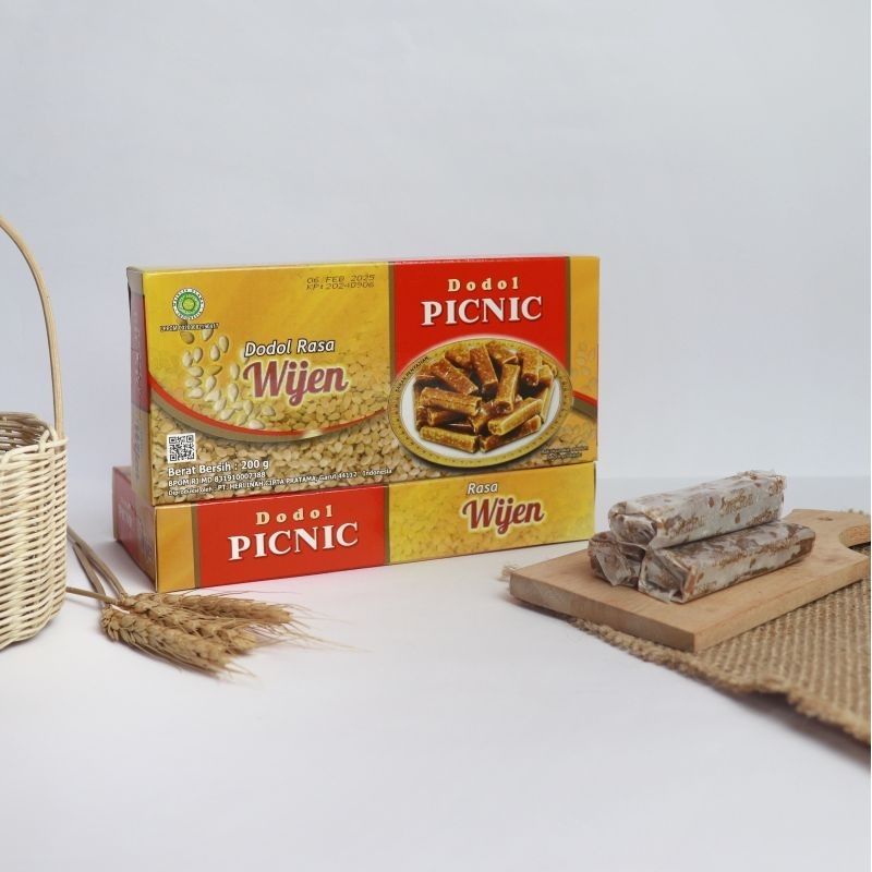 

Ssl09 Dodol Wijen Garut Asli Murah Berkualitas Original Oleh Oleh Khas Garut - PICNIC Wijen 200 Gram