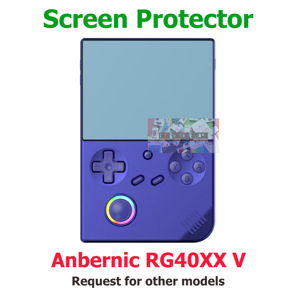ameldaharu99 - screen protector / screen guard anbernic rg40xx konsol video game