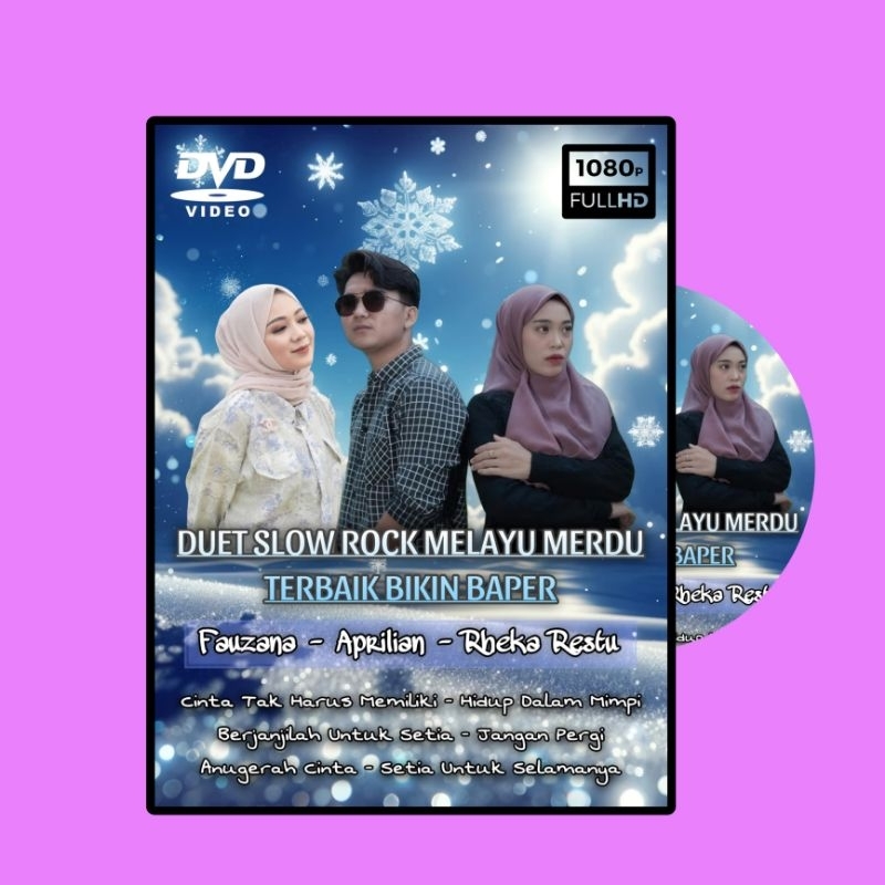 KASET DVD LAGU SLOW ROCK INDONESIA TERBARU-LAGU APRILIAN-LAGU FANY ZEE- LAGU RHEKA RESTU-LAGU FAUZAN