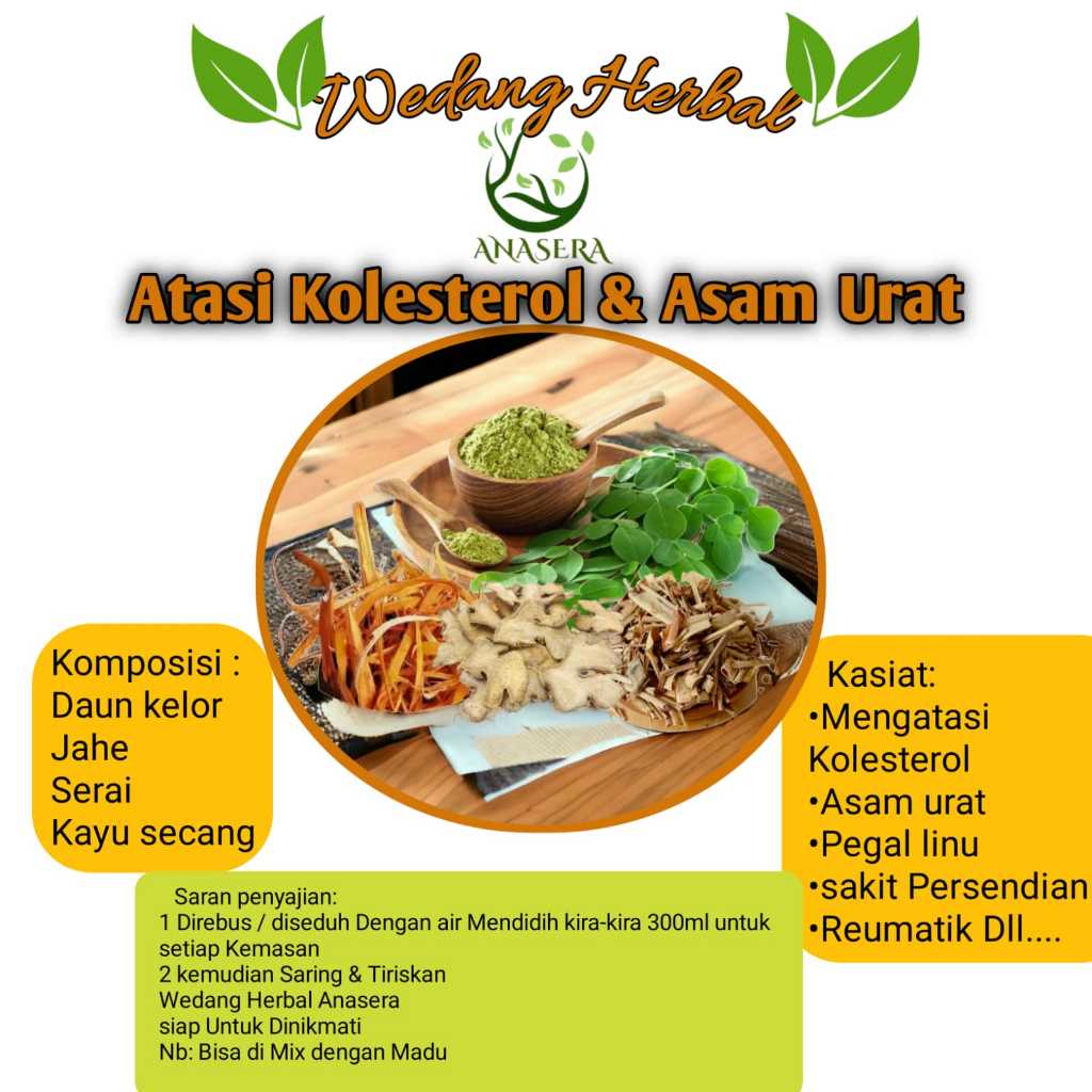 

Herbal Rempah Minuman Wedang Atasi Asam Urat dan Kolesterol / Obat Herbal Wedang