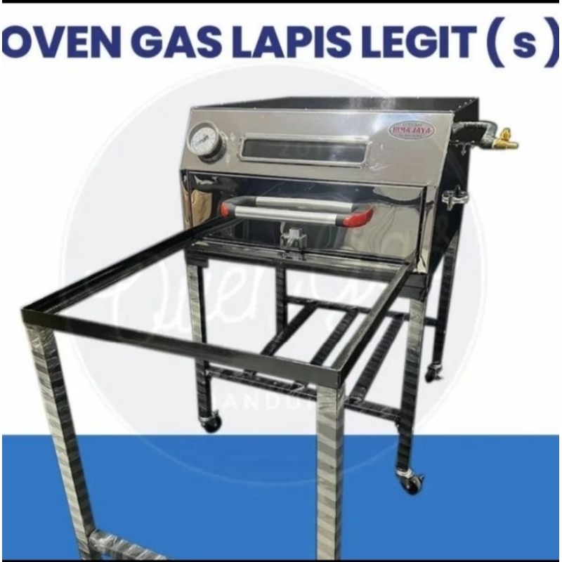 OVEN GAS LAPIS LEGIT BIMA JAYA FULL STAINLESS 60x60x32cm
