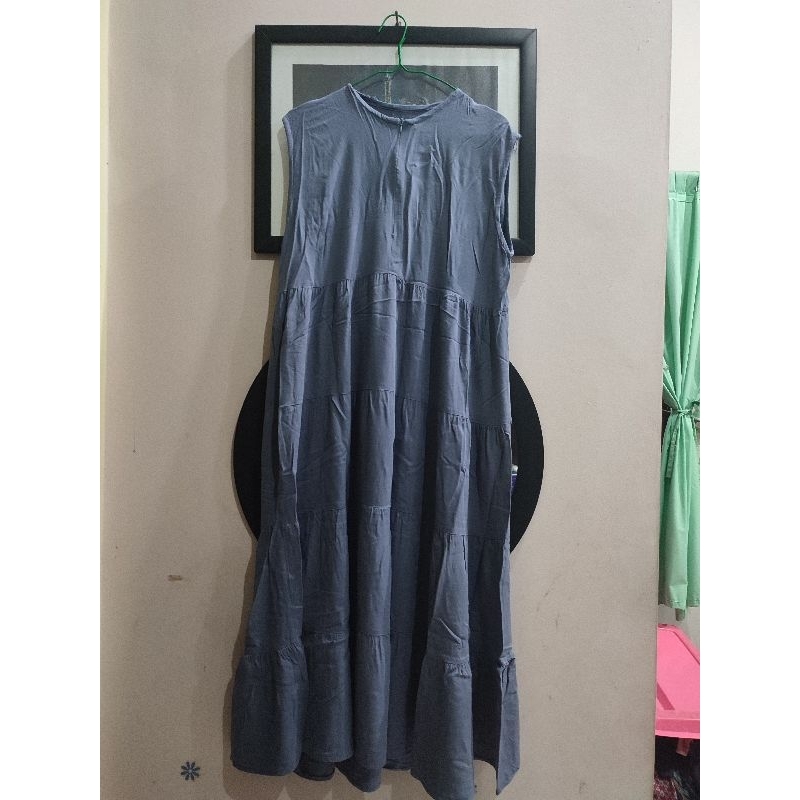 Preloved; Fani House inner ruffle dress