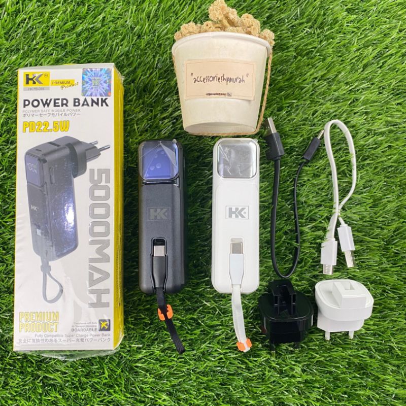 POWERBANK HK D59 5000 MAH TYPE C