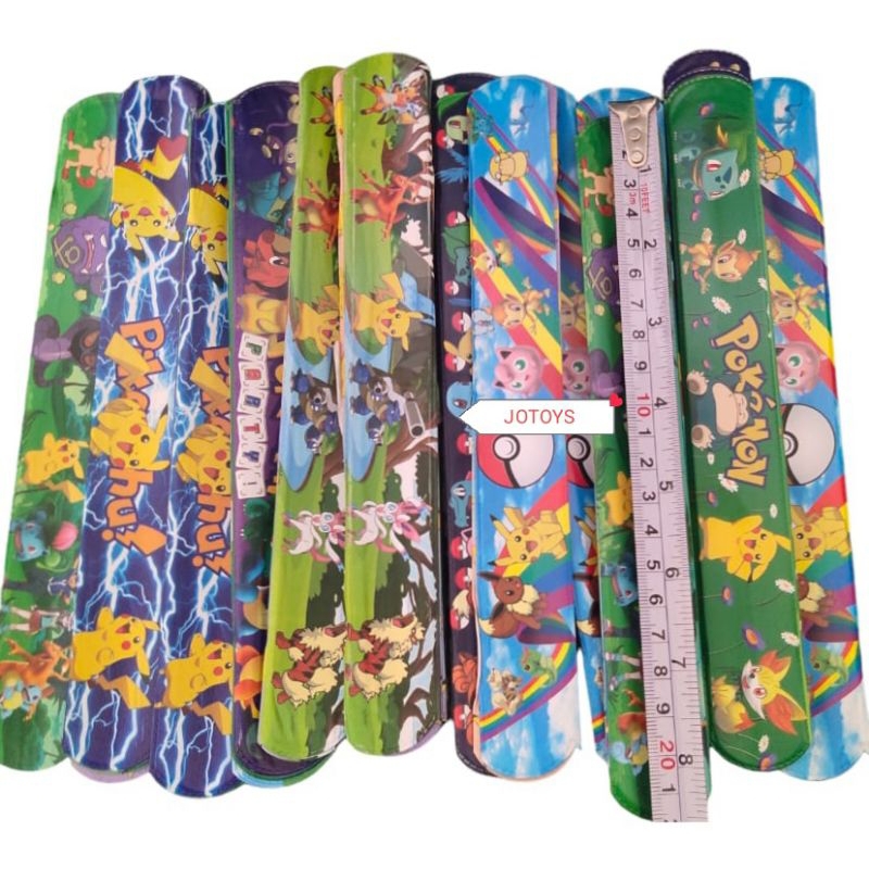 

Mainan Anak Penggaris Gelang Lipat Karakter isi 20 Pcs