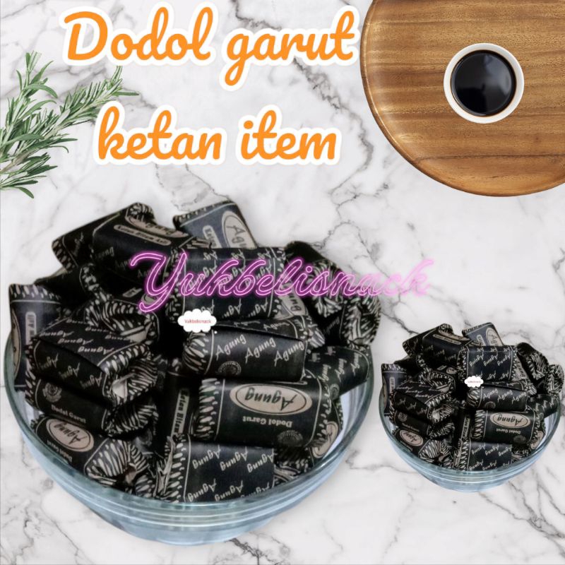 

dodol Garut ketan hitam 500gr/dodol Garut ketan item/dodol Garut/oleh oleh khas garut