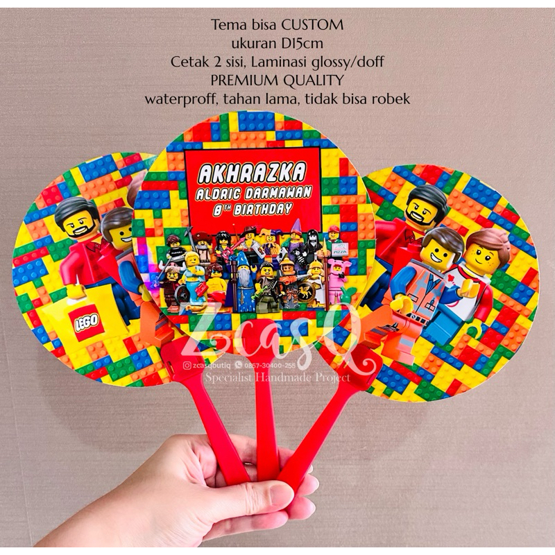 Souvenir Kipas Undangan Kipas CUSTOM