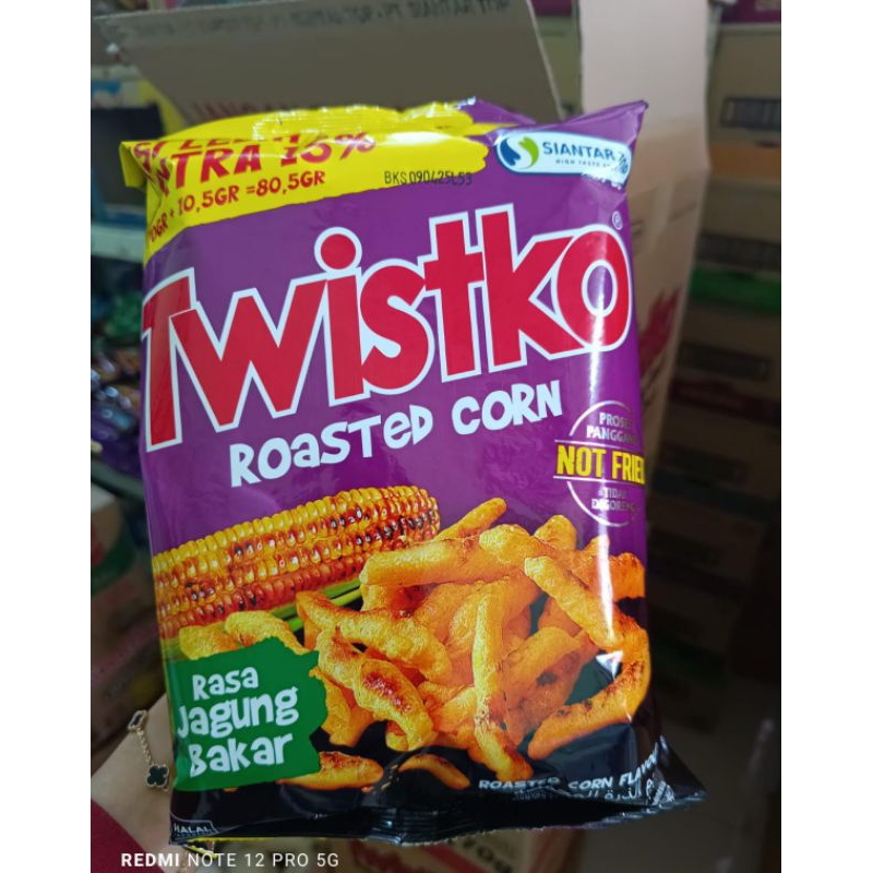 

twistko jagung bakar snack 145 gr