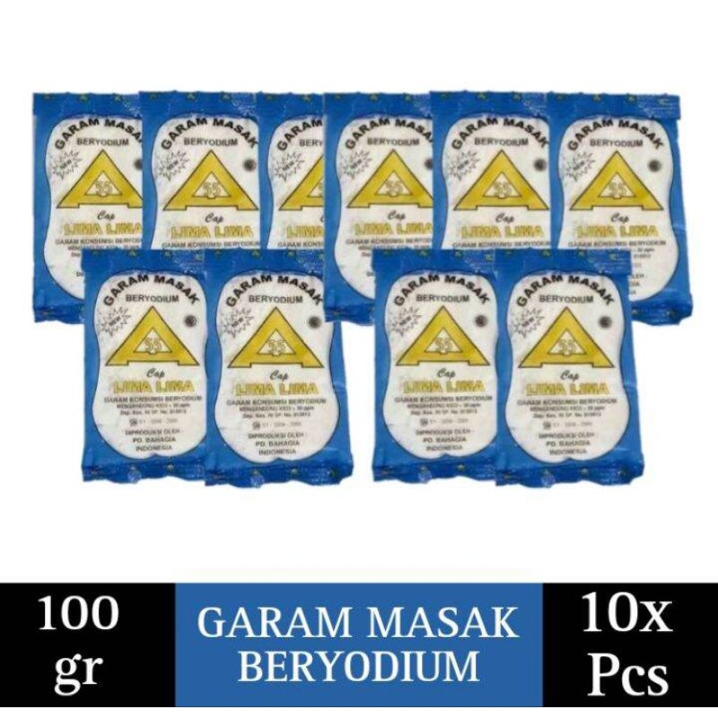 

10 Pcs Garam Dapur - Garam Masak 100gram salt