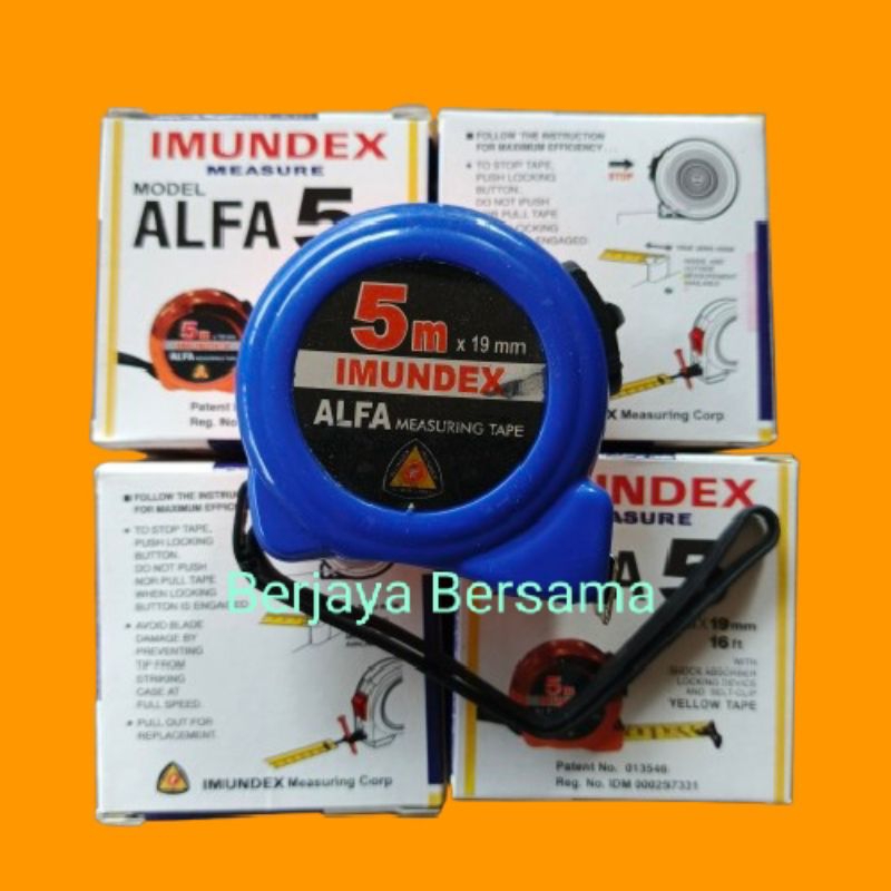 Meteran Imundex Model Alfa 5M