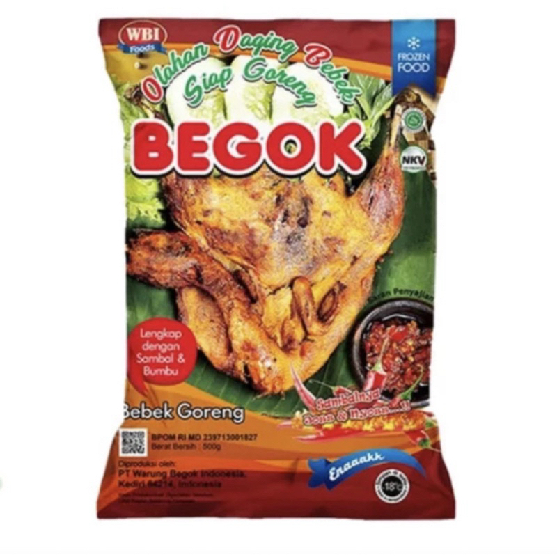 

BEGOK Bebek Goreng 1 ekor